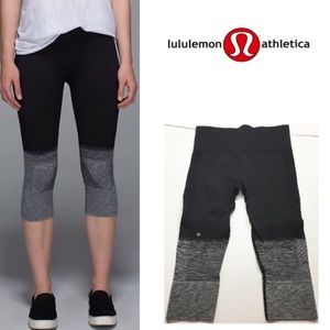 SOLD Lululemon Seamless Street Crop Size 6